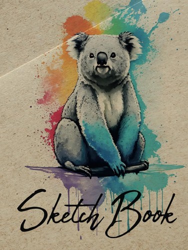 Libro schizzi koala bear - di,