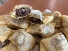 DOLCI ABRUZZESI CON RIPIENO DI CECI, CALCIONETTI, ARTIGIANALI CASERECCI