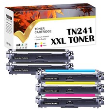 1-12 TONER compatibile per BROTHER TN-241 TN242 MFC-9332CDW HL-3142CW DCP-9022CDW