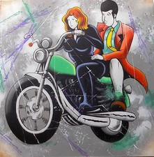 Quadro Lupin stilizzato III cm