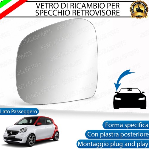 Specchietto smart forfour 453 - specchietto,