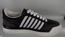 MENS DSQUARED2 BLACK SUEDE