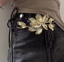 ZARA Cintura Oversize Oro