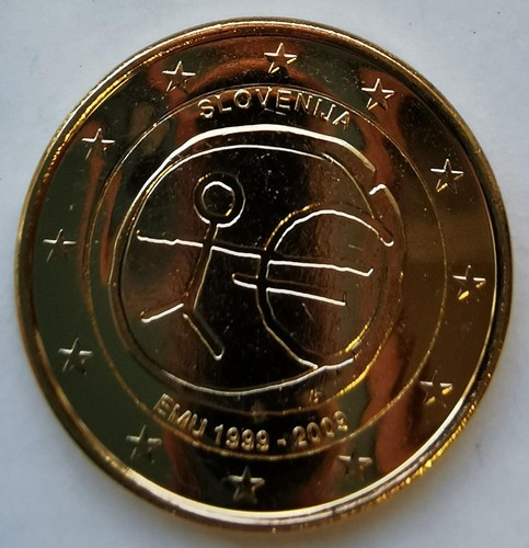 Moneta euro slovenia 2009 - moneta,