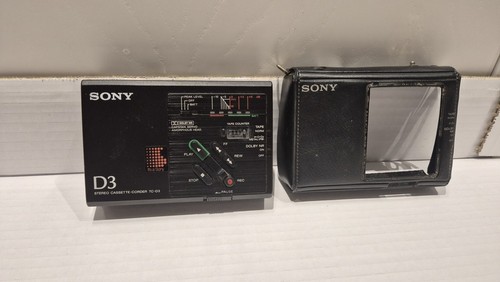 Sony stereo cassette corder - d3,