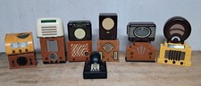 Radio d'epoca Miniature non funzionanti 13 Pezzi