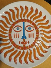 Piatto ceramica cerasarda - piatto,
