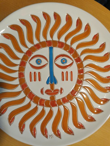 Piatto ceramica cerasarda - ceramica,
