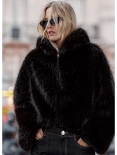 Cappotto corto Zara pelliccia