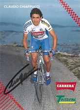 Claudio Chiappucci cartolina