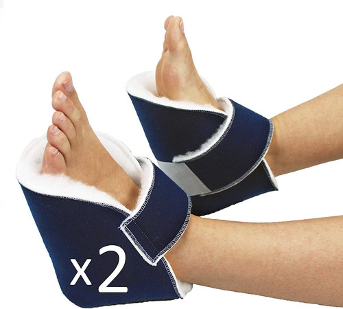 Talloniere antidecubito blu - blu, 1