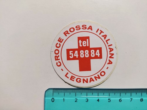 Adesivo croce rossa italiana - croce,