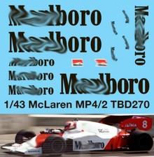 1/43 Decals per  McLaren