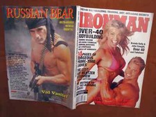 Rivista bodybuilding training magazine IRONMAN iron man april 2002 aprile over40