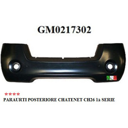 Paraurti posteriore chatenet - posteriore,