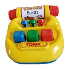 Mini Cassa Registratore Tomy Vintage Prodotto IN Thailand Giocattolo Sonora Per