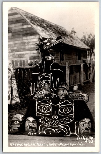 Rppc 1964 artigianato - rppc, indiano
