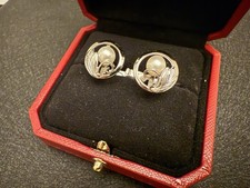 Gemelli vintage perle uomo