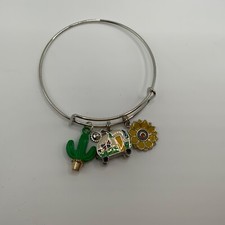 Braccialetti tono argento con