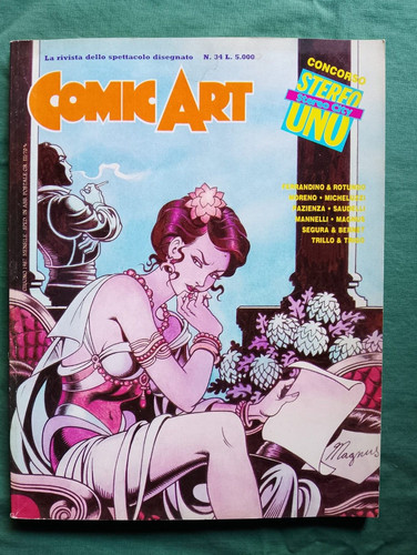 Comic art la rivista - art, n°34