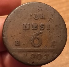 6 Tornesi 1803, Regno Di