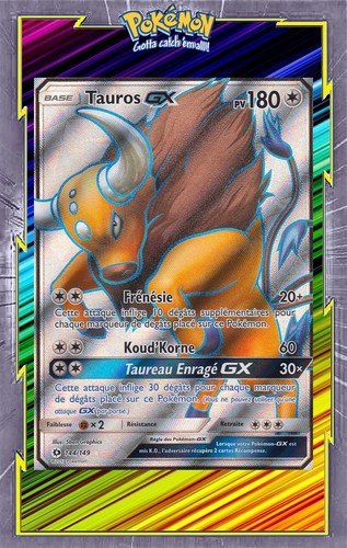 Tauros full art sl01 - tauros, art-sl01:soleil