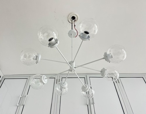 Lampadario globo vetro - lampadario, a