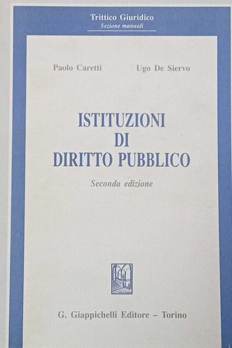 Istituzioni diritto - di,