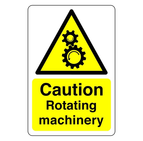 Macchina rotante safety first - macchina,