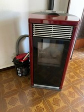 stufa a pellet 8kw  ceramica edilkamin flexa con cronotermostato usata