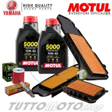 Tagliando YAMAHA X-MAX 400 2013 2014 2015 2016 / Olio Motul Filtri Candela XMAX