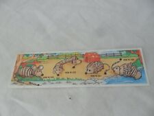  K00 animali  in legno - cartina componibili -  sorpresine Kinder