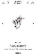 Anello BUTTERFLY Giovanni