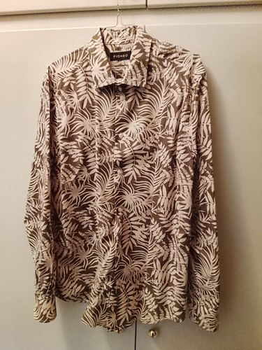 Piombo camicia uomo fiori - , in