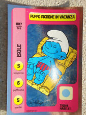 Carta Puffi Puffo Pigrone in