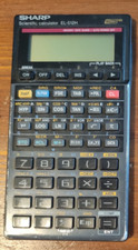 Sharp EL-512H Scientific Calculator calcolatrice scientifica, funzionante