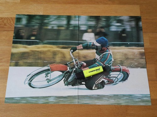 Poster vintage ice trak racing - ice,