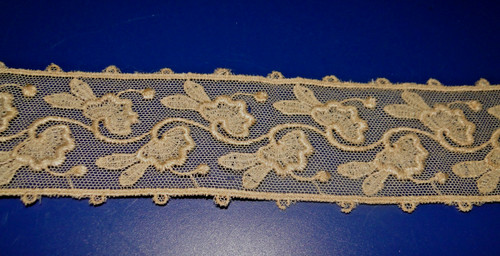 Antica pizzo ricamata - ricamata, tulle