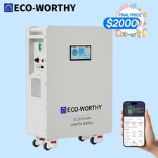 ECO-WORTHY 16.07kWh 48V 314AH