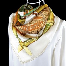 Sciarpa di seta vintage Hermes