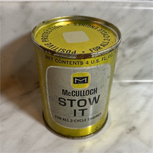 Olio motore vintage mcculloch - olio,