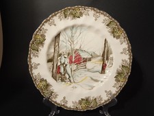 VINTAGE PIATTO SEMI PORCELLANA