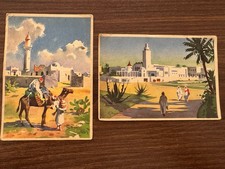 AOI WW1 WW2 LIBIA ENTE TURISTICO ALBERGHIERO ILLUSTRATORE BONELLI CARTOLINE 1930