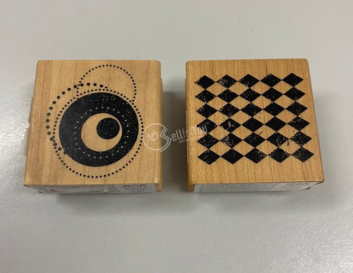 Coppia timbri legno - di,