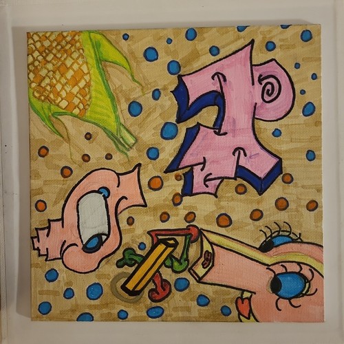 Dipinto originale cartone