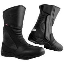 Stivale pelle cuoio moto - cuoio,