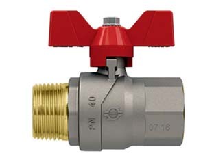 Valvola sfera f - valvola, con