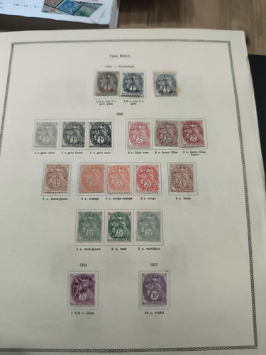 Album france timbre type - timbre,