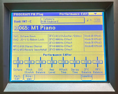 Nuovo per korg - per, trinity