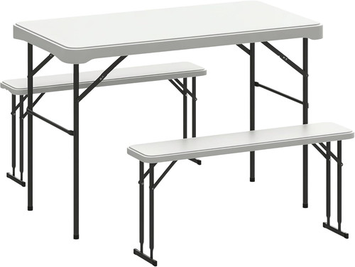 Set tavolo pieghevole panche - tavolo,